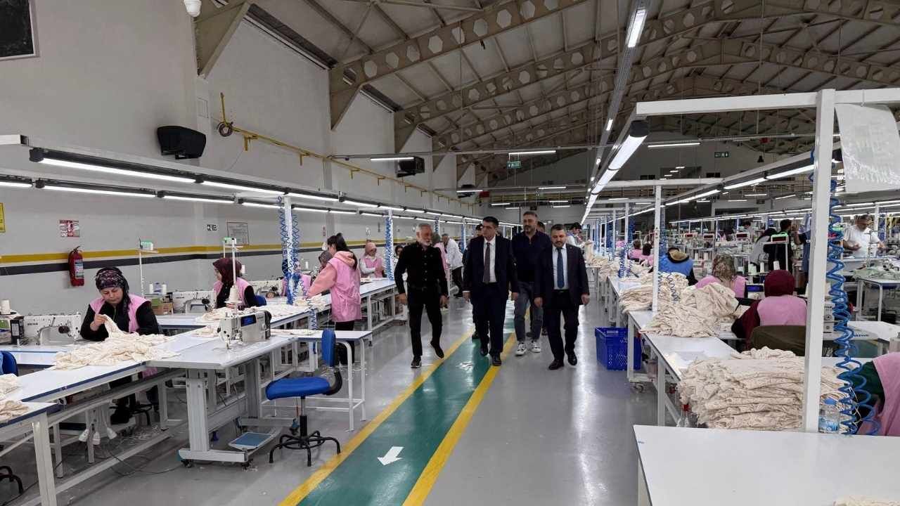Yozgat’ta Ekonomiye Yakın Takip Fabrikada Hangi Detaylar İncelendi (4)