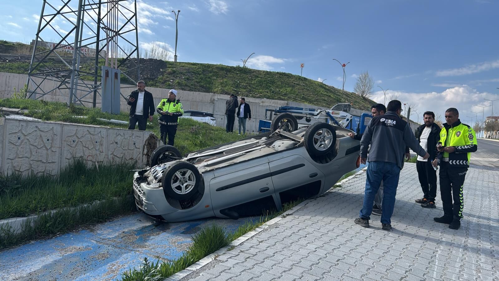 Yozgat'ta Feci Kazadan Burnu Kanamadan Çıktı1