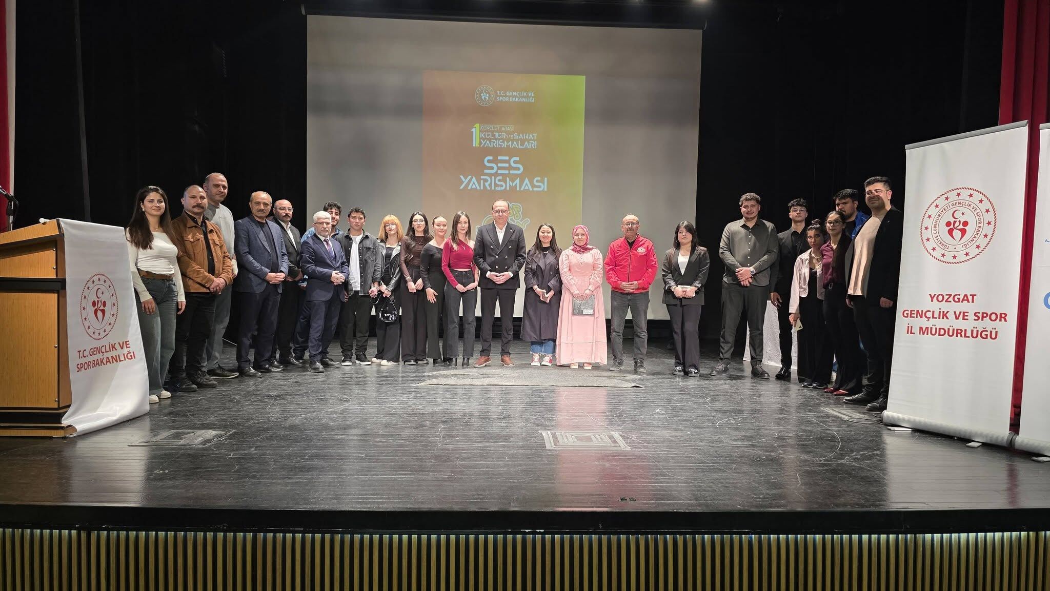 Yozgat'ta Genç Sesler Yarıştı