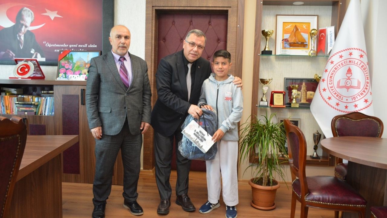 Yozgat’ta Genç Sporcuya Tam Destek Makamda Ağırlandı (2)