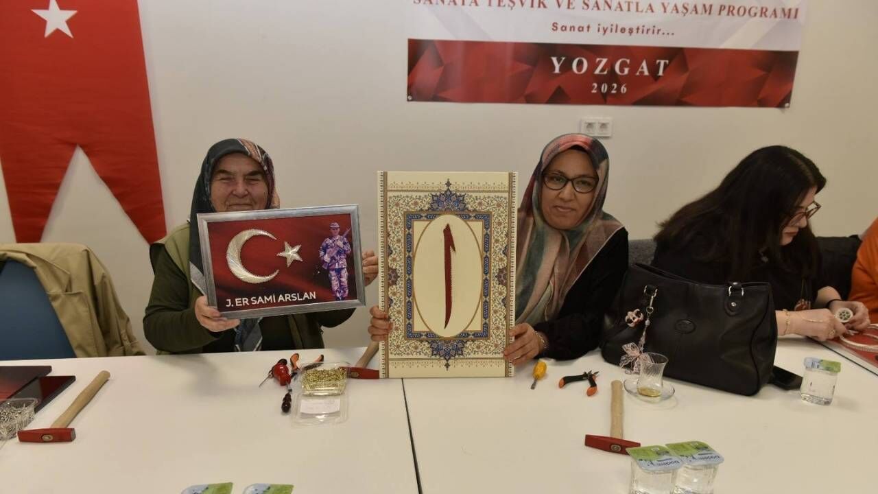 Yozgat’ta Hayatlara Dokunan Çalışma Sanatla Güçlenen Bağlar (4)