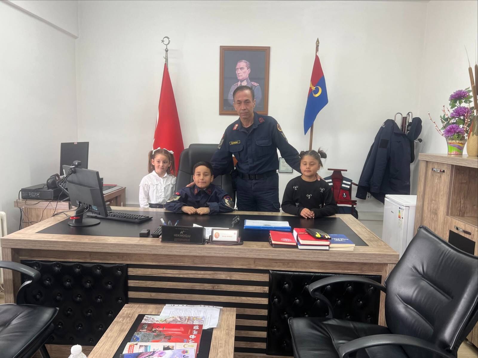 Yozgat'ta Jandarma 23 Nisan'da Çocukları Misafir Etti3