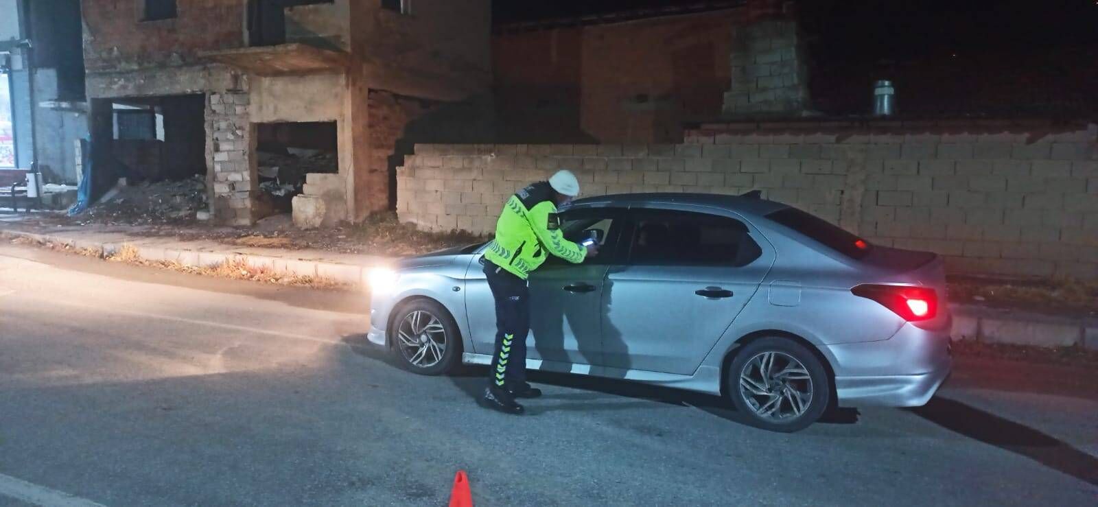 Yozgat'ta Jandarmada Alkollü Sürücülere Ceza Yağmuru