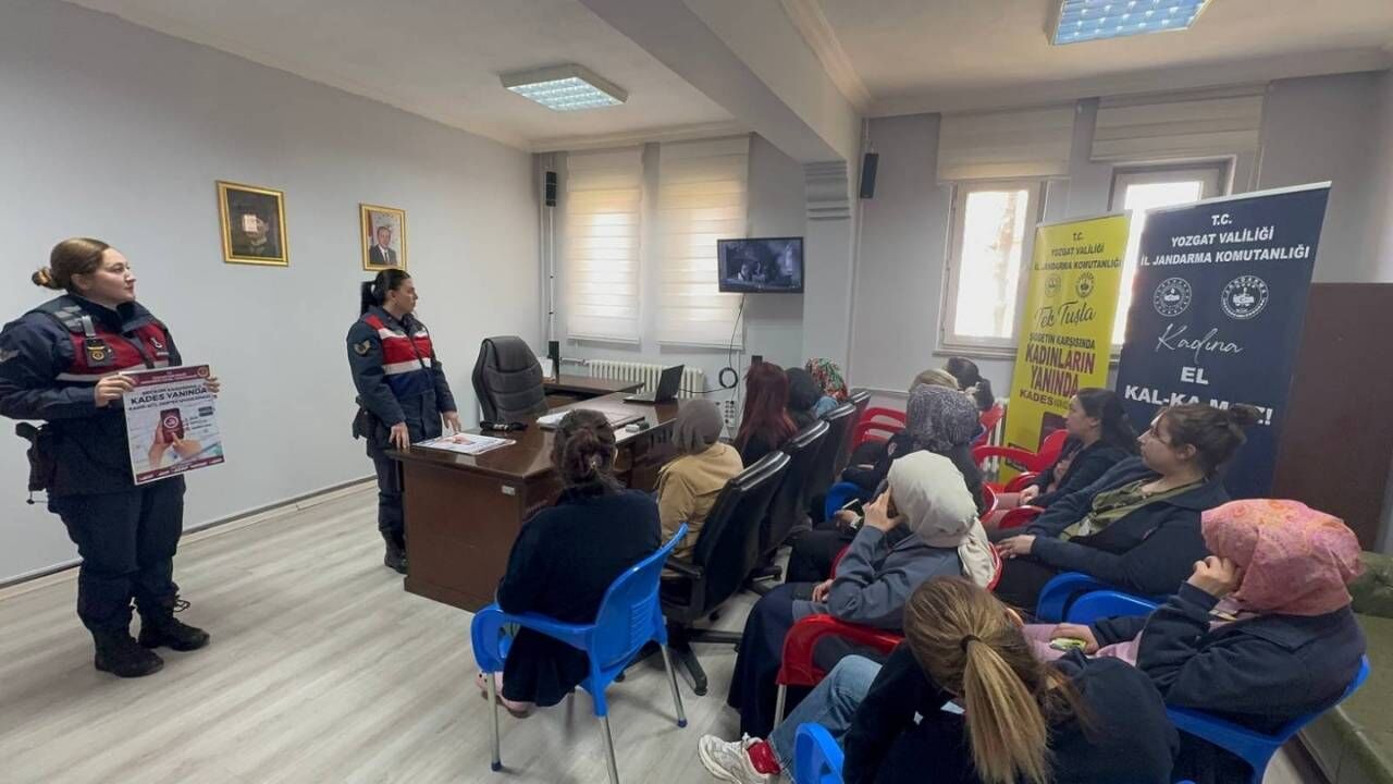 Yozgat’ta Kadın Güvenliği Gündemde Bilgilendirmeler Dikkat Çekti (2)