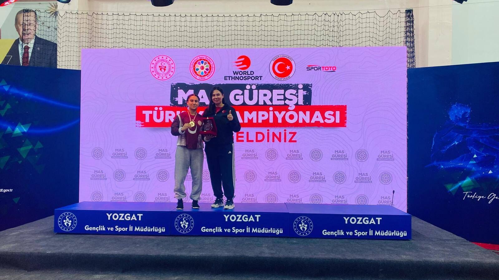 Yozgat’ta Mas Güreşi Rüzgarı