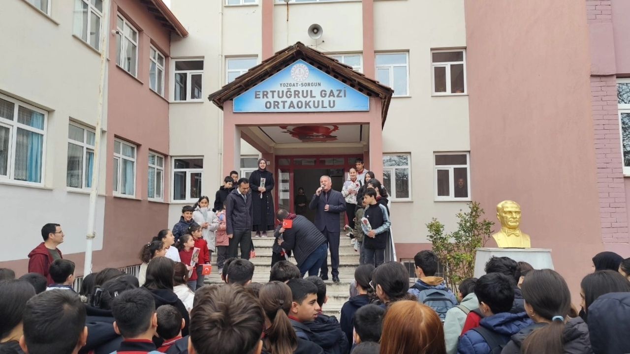 Yozgat’ta Okullarda Dikkat Çeken Karşılama Eğitim Yuvalarından Mesaj (1)