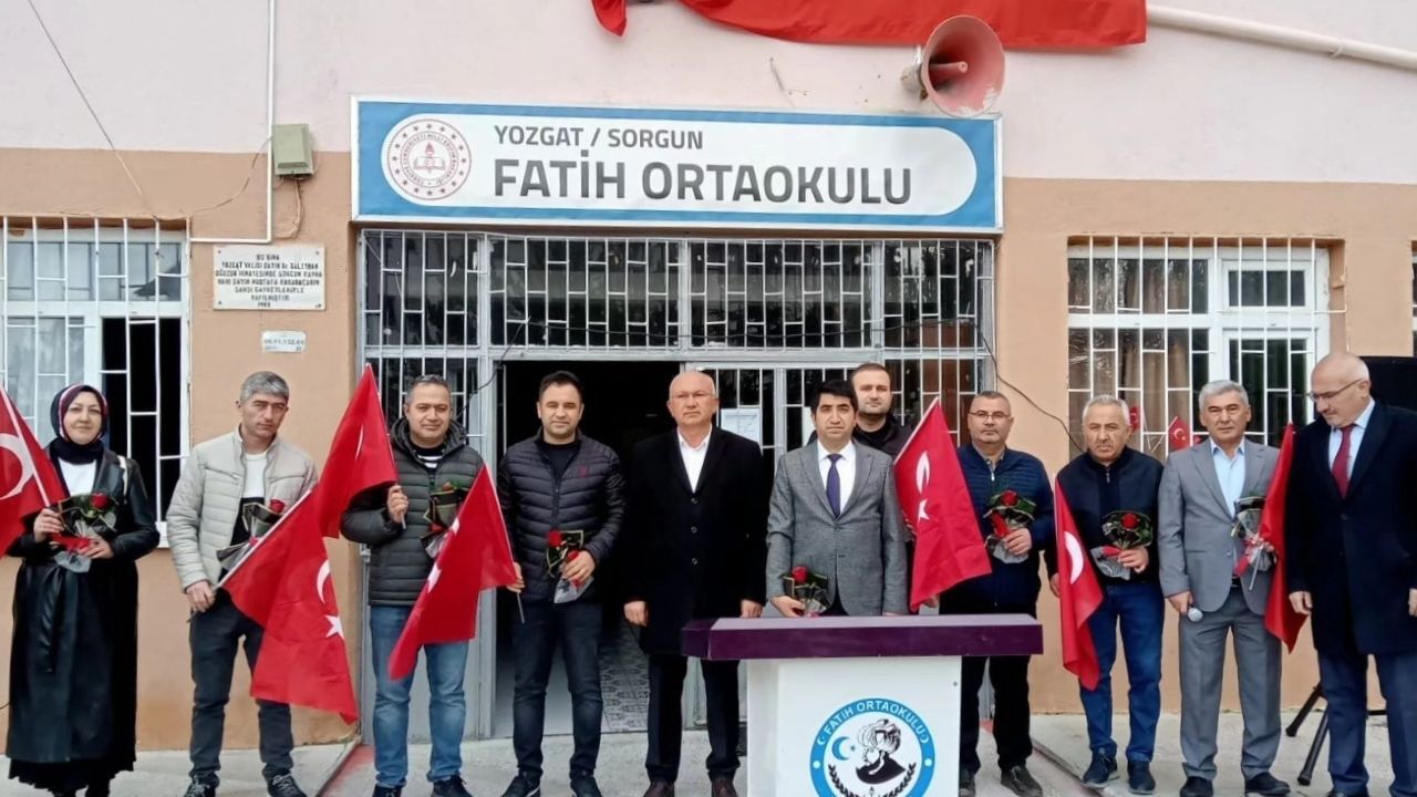Yozgat’ta Okullarda Dikkat Çeken Karşılama Eğitim Yuvalarından Mesaj (2)