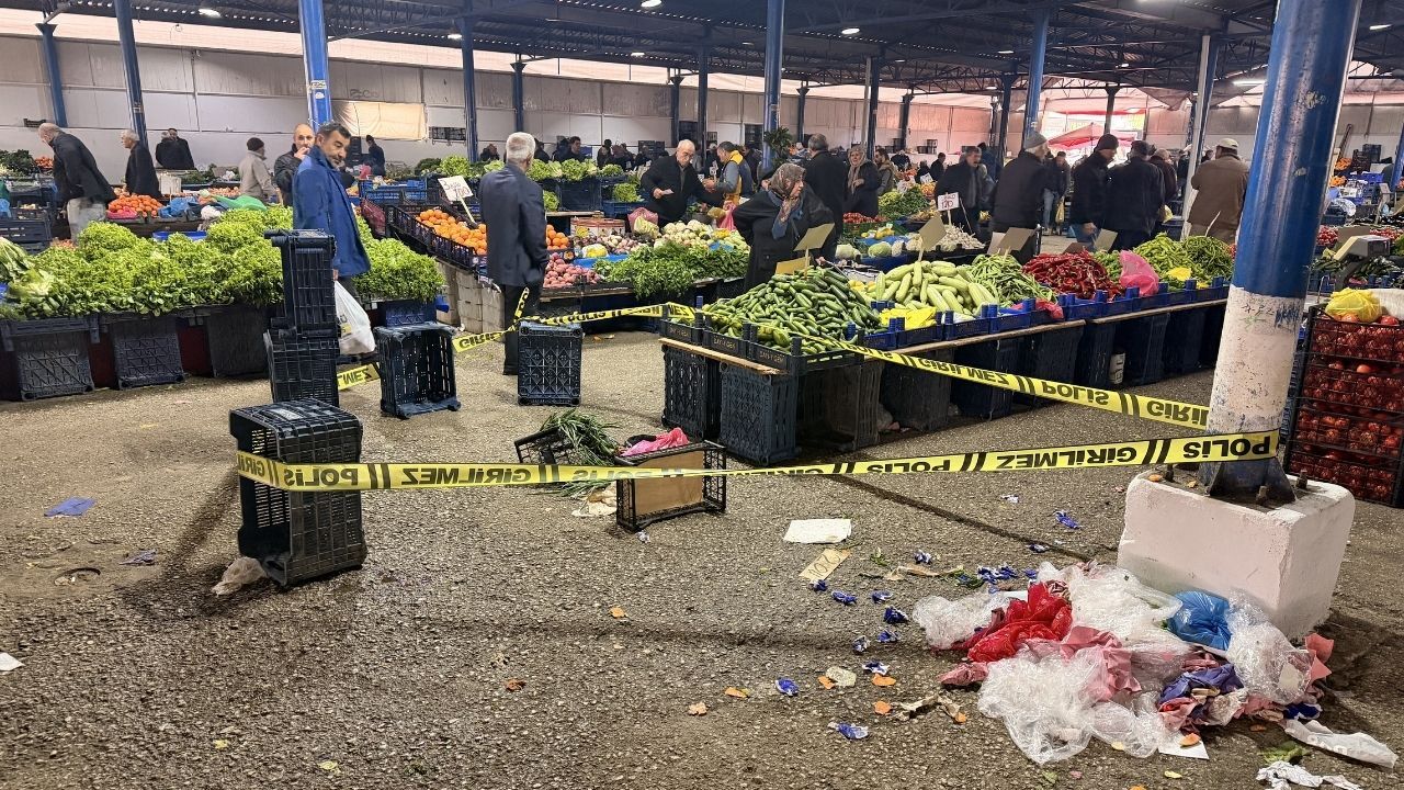 Yozgat’ta Pazar Yerinde Bıçaklı Kavga 1 Yaralı (1)