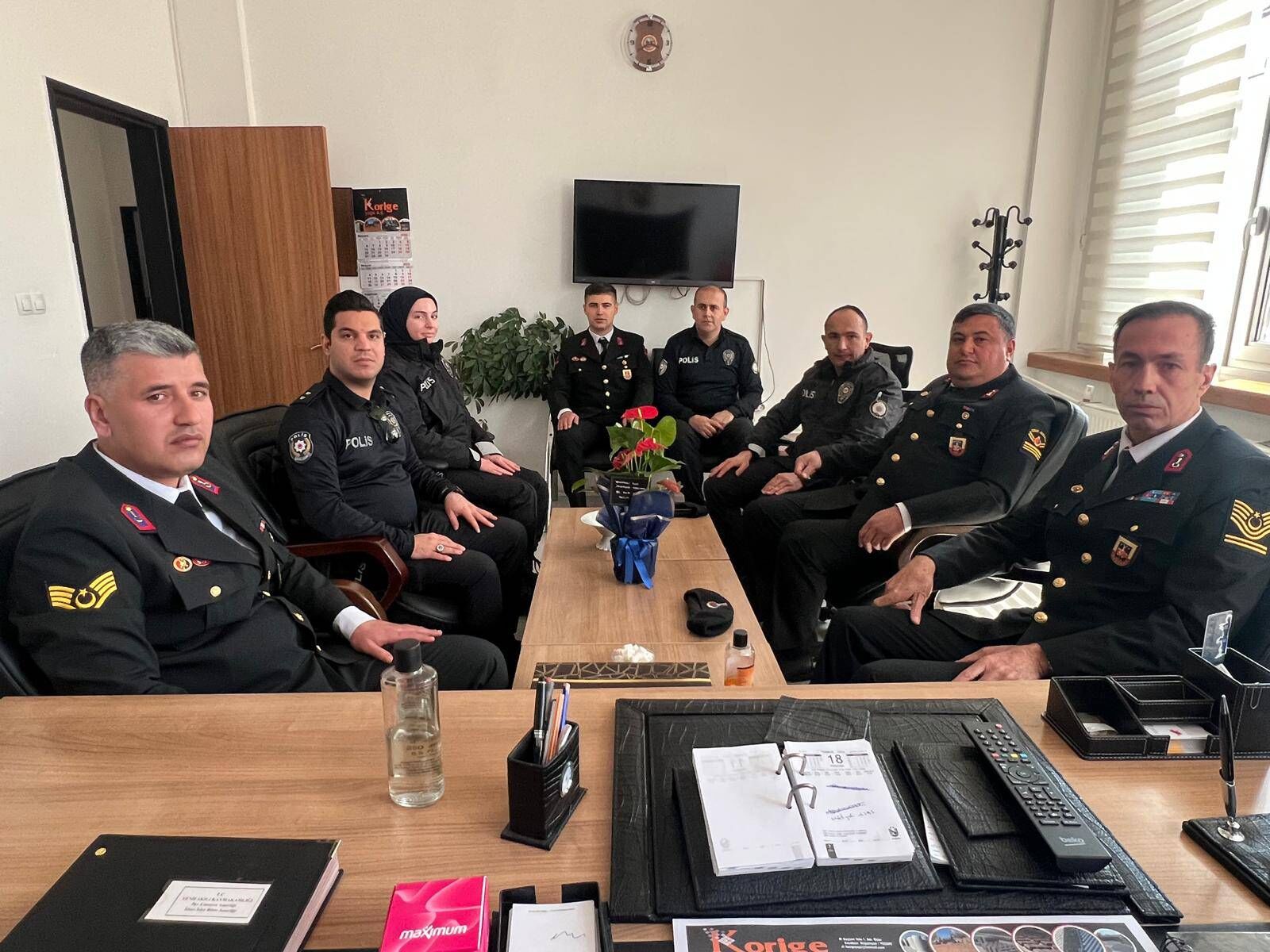 Yozgat'ta Polis Haftası Jandarma Ziyaretleriyle Kutlandı