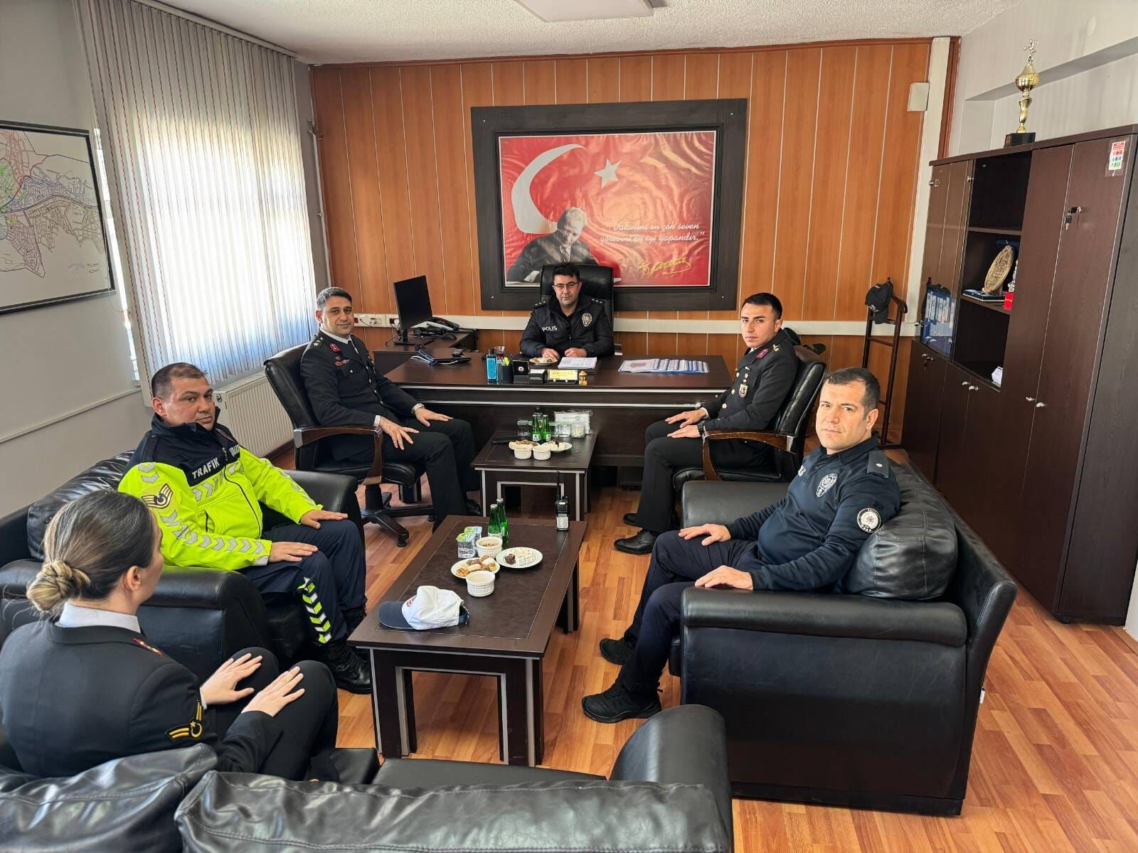 Yozgat'ta Polis Haftası Jandarma Ziyaretleriyle Kutlandı1