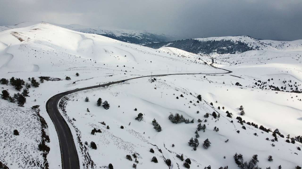 Yozgat’ta Saklı Kış Cenneti 2 Bin 77 Metrede Kartpostallık Manzara (3)