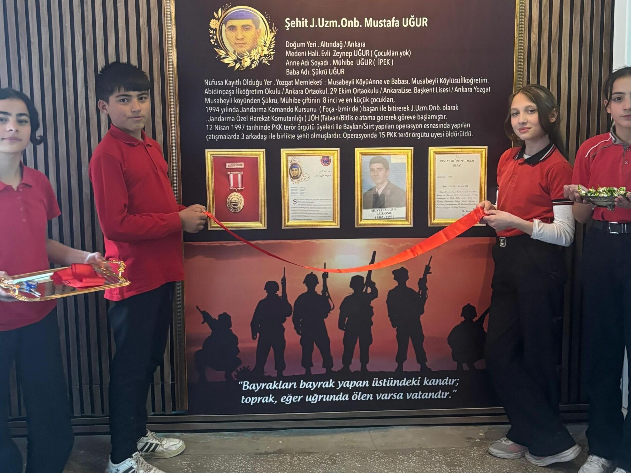 Yozgat’ta Şehit Köşesi Ve Akıl Oyunları Sınıfı Açıldı5555