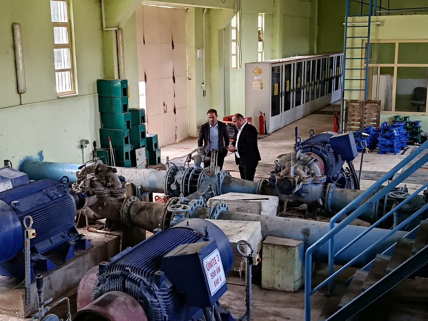 Yozgat'ta Sulama Sezonu Öncesi Gelingüllü Barajı'nda İnceleme