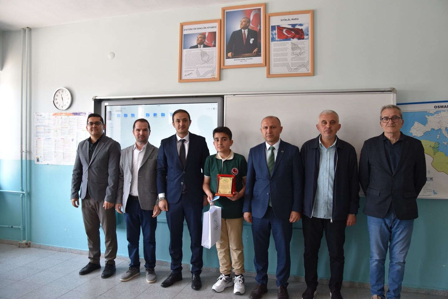 Yozgat'ta Suyun Önemini Vurgulayan Gence Dsi̇'den Başarı Ödülü-1