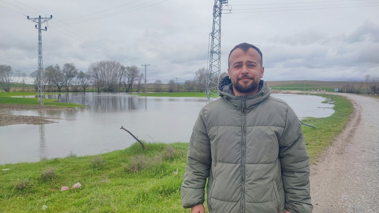 Yozgat'ta Tarım Arazileri Göle Döndü Havdan Görüntüler Herkesi Şaşırttı (1)