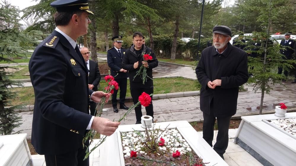 Yozgat’ta Yürek Burkan Tören Polis Teşkilatı Yıl Dönümünde Şehitler Anıldı (2)