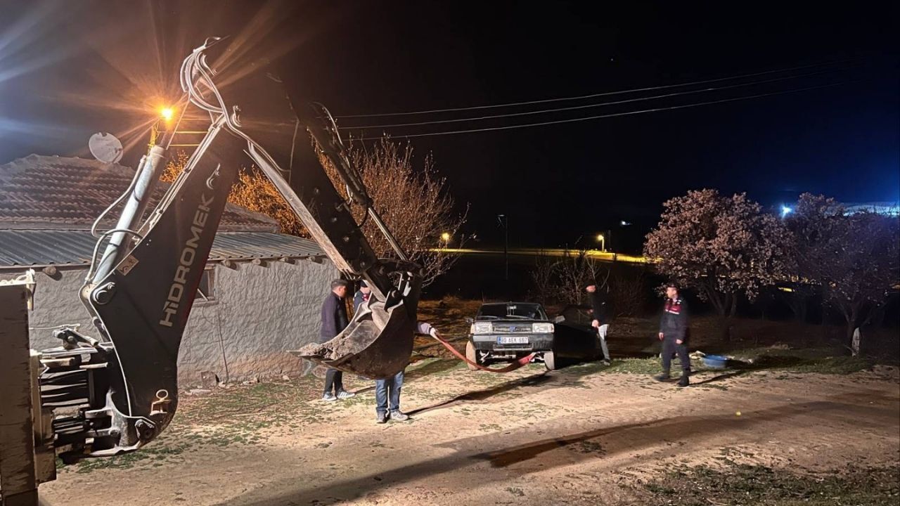 Yozgat’ta Zamanla Yarış Nefes Kesen Kurtarma Kaydedildi (1)