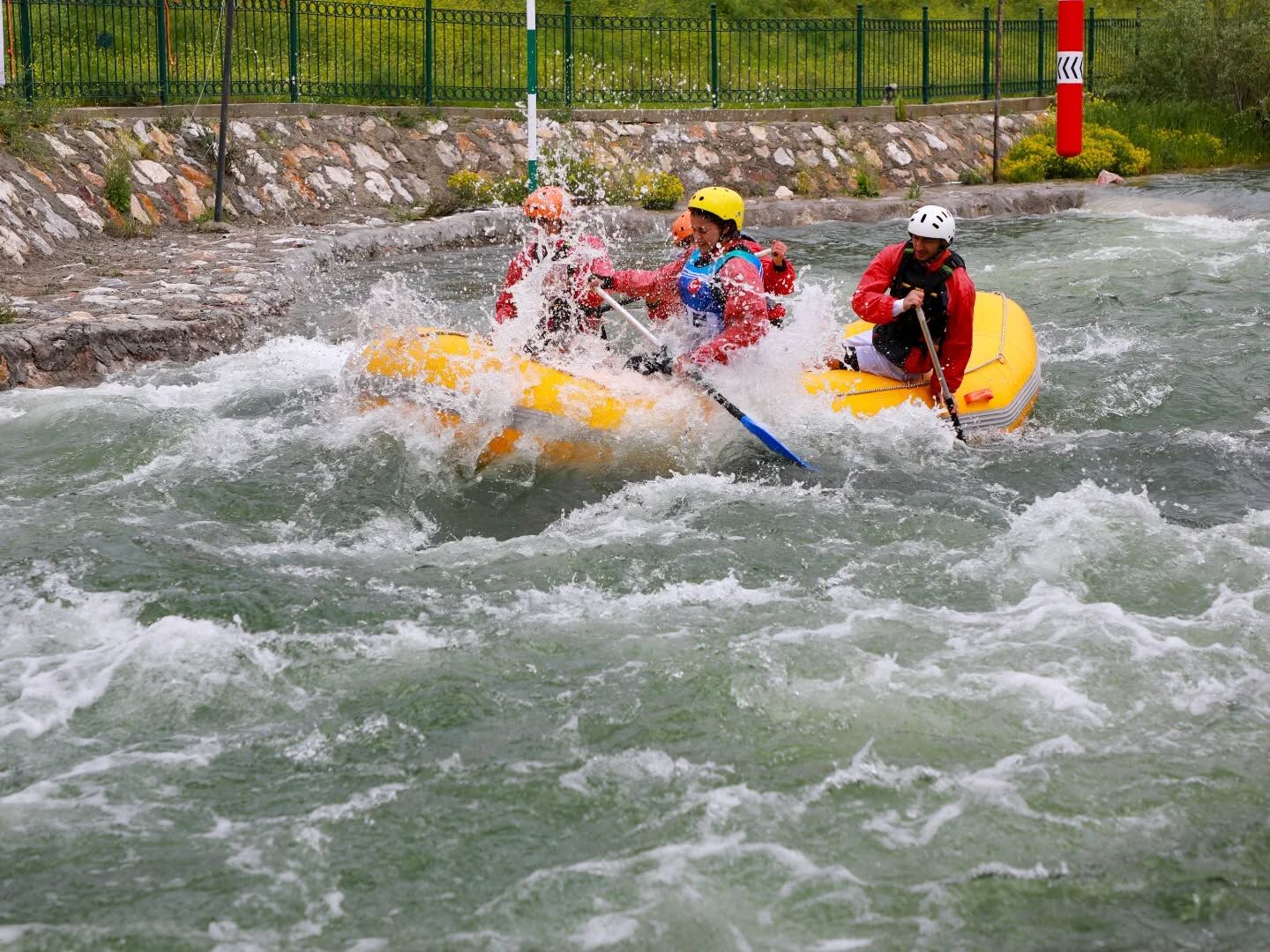 Çekerek Rafting Parkuru Türkiye Şampiyonasına Ev Sahipliği Yapıyor