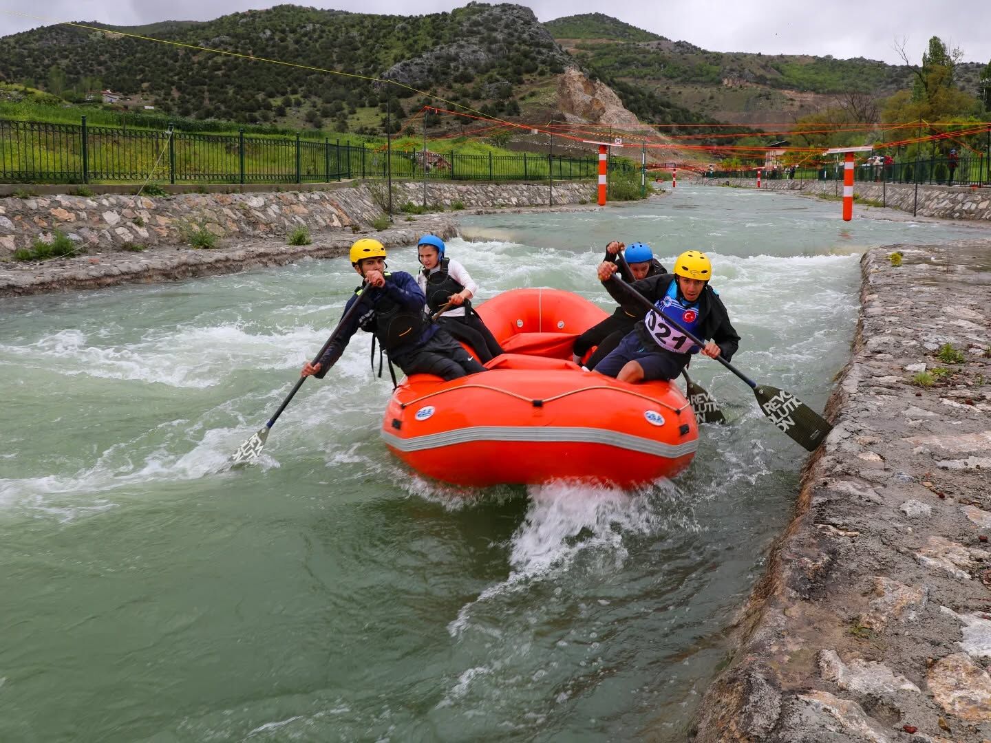 Çekerek Rafting Parkuru Türkiye Şampiyonasına Ev Sahipliği Yapıyor2
