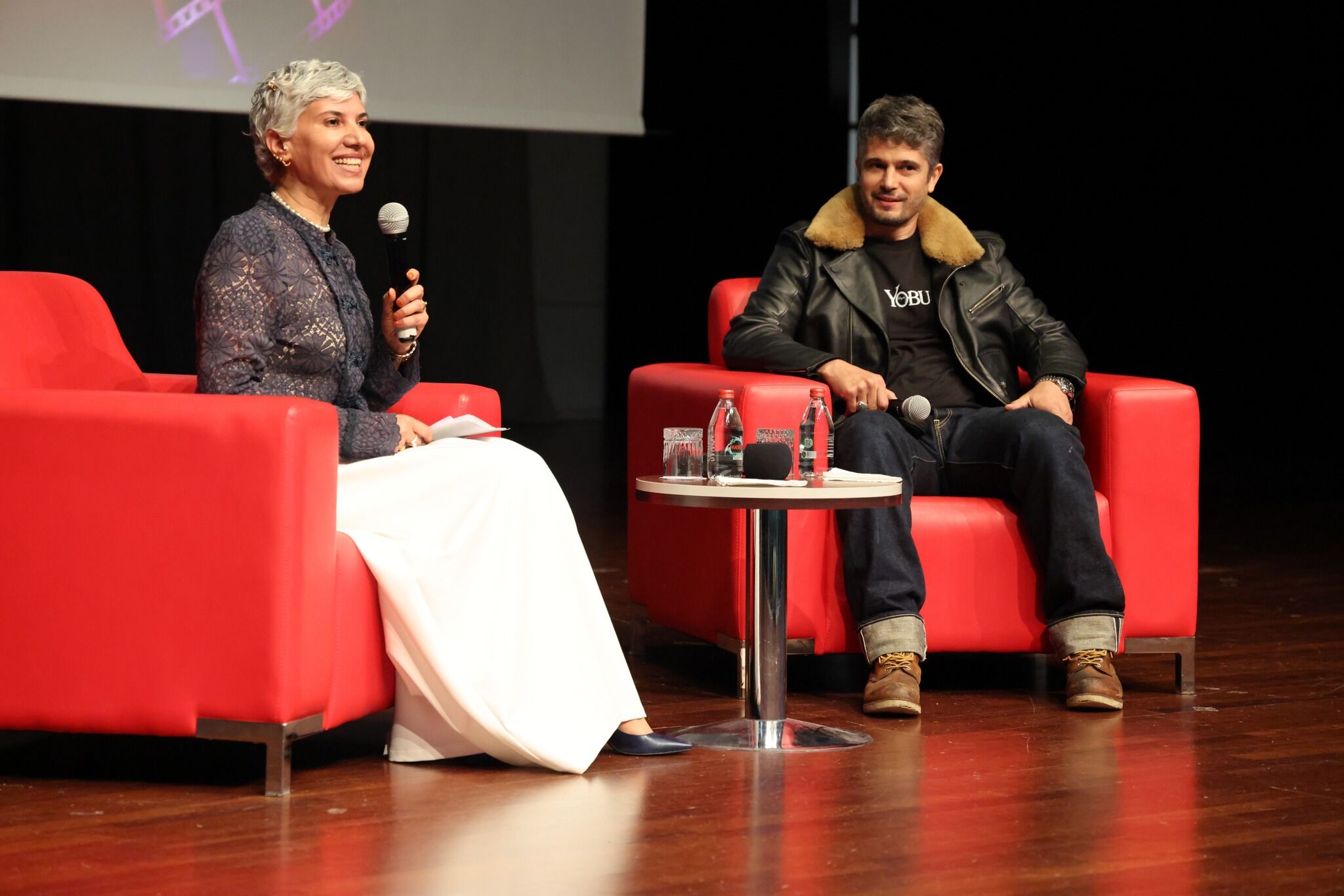 Haluk Piyes Ve Yüksel Arıcı Bozok Film Festivali’nde Gençlerle Buluştu1