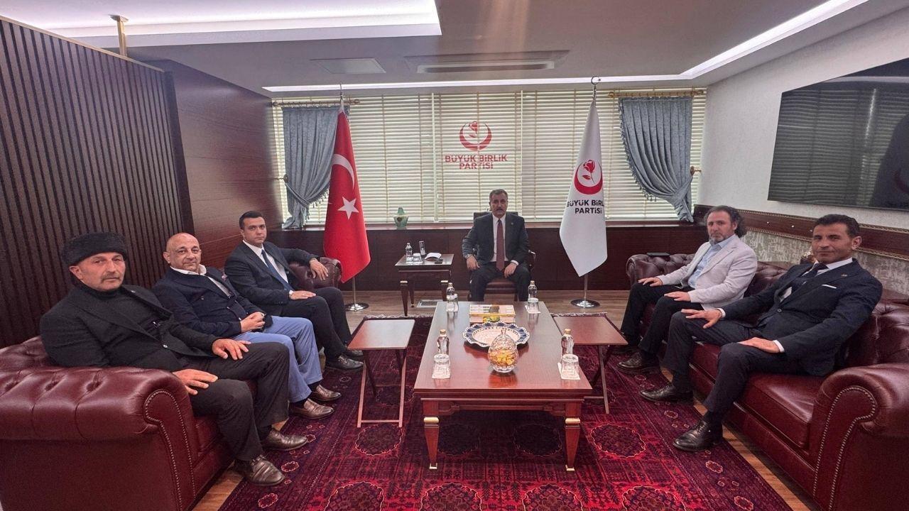 Hanifi Kızıltaş, Yozgat Adına Bbp Genel Başkanı Destici İle Konuştu