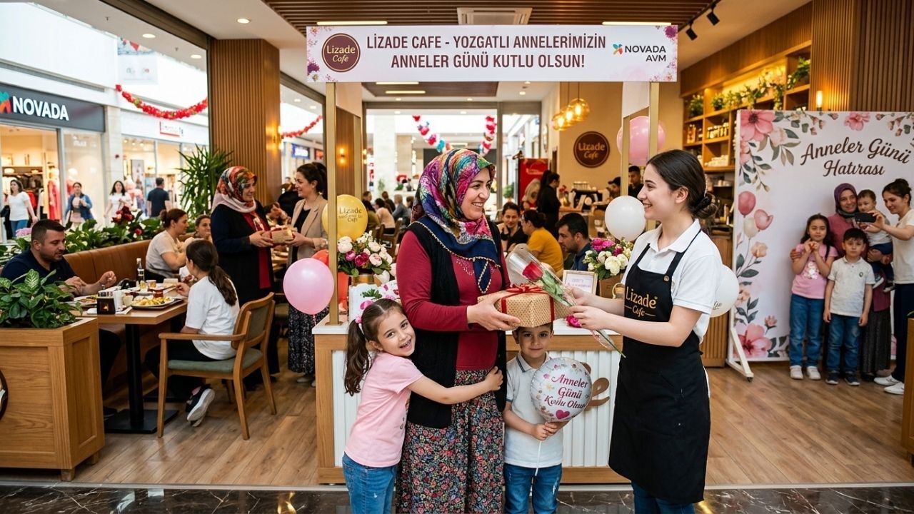 Lizade Cafe Yozgatlı Anneleri Hediyelerle Karşıladı