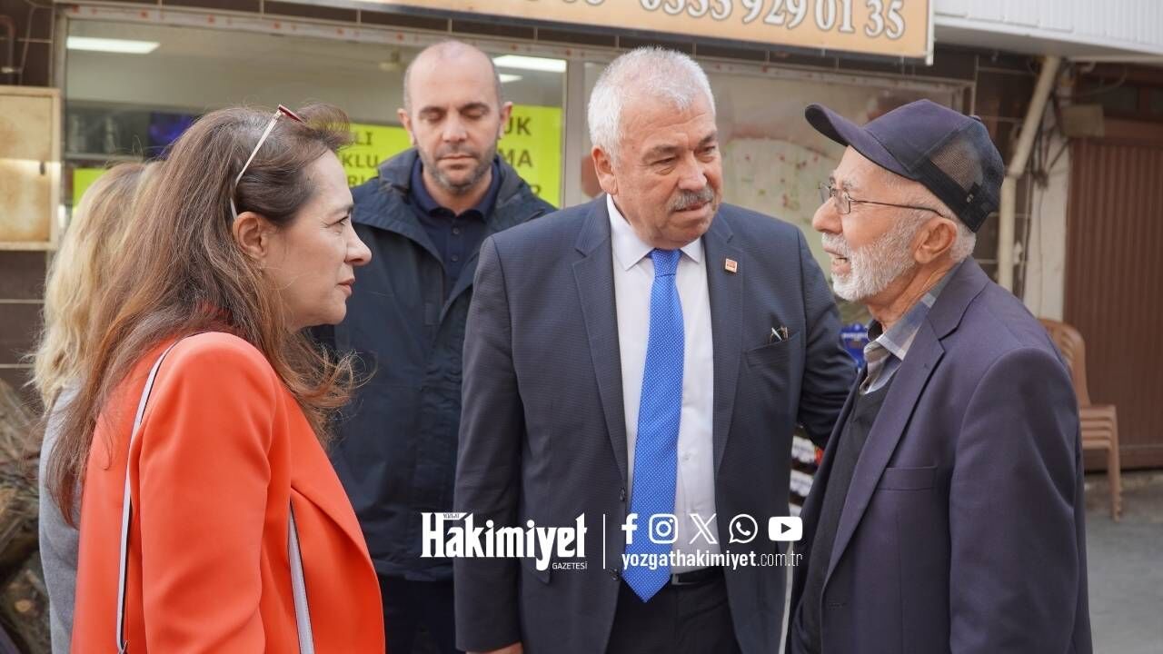 Milletvekili Gamze Akkuş İlgezdi Yozgat'ta Esnafla Buluştu (1)