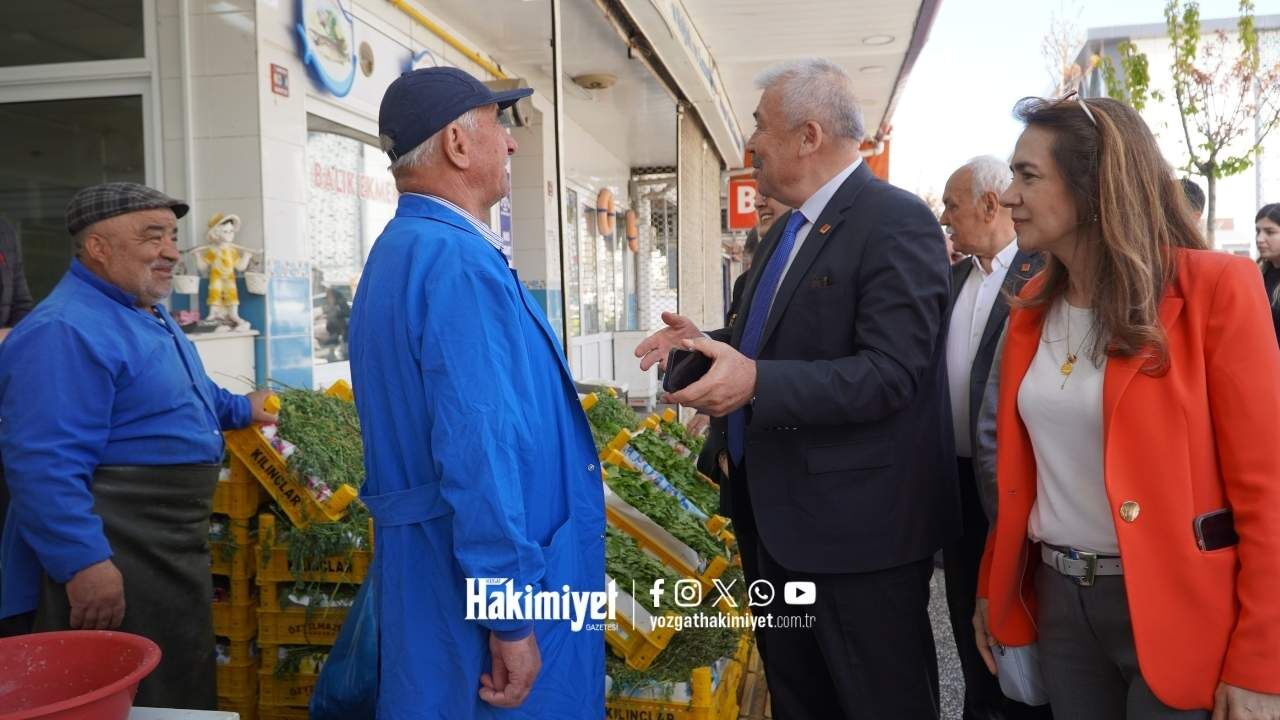 Milletvekili Gamze Akkuş İlgezdi Yozgat'ta Esnafla Buluştu (7)