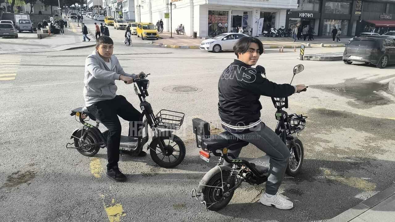 Trafikten Kaçan Yozgatlıların Yeni Gözdesi Elektrikli Bisiklet Oldu (4)