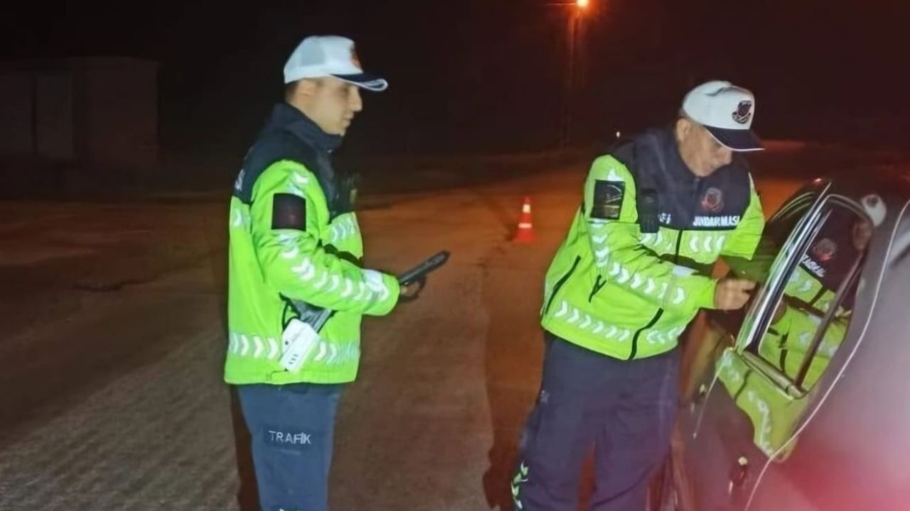 Yozgat Boğazlıyan Yolunda Denetime Takılanlar Pişman Oldu (1)