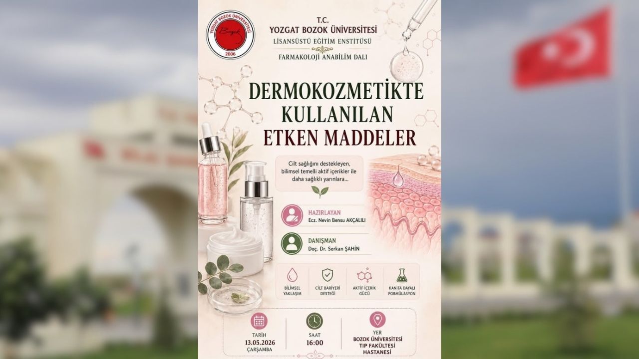 Yozgat Bozok Üniversitesi'nden Önemli Seminer Tüm Halk Davetli (2)