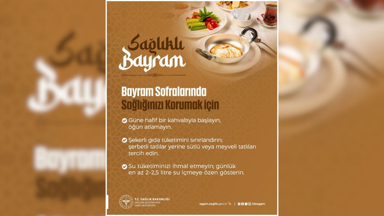 Yozgat Şehir Hastanesi Uyardı! Bayramda Sağlığınızı Riske Atmayın (1)