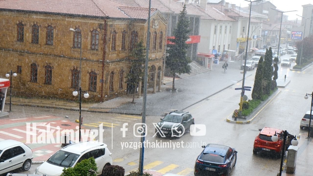 Yozgat Şehir Merkezinde Görülmemiş Doğa Olayı (3)
