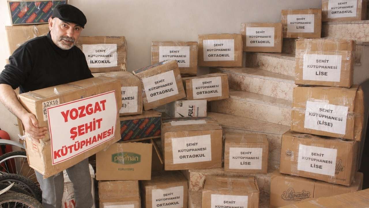 Yozgat’a Vefa Yolculuğu 25 Bin Kitap Öğrencilerle Buluşmak Üzere Yolda (4)