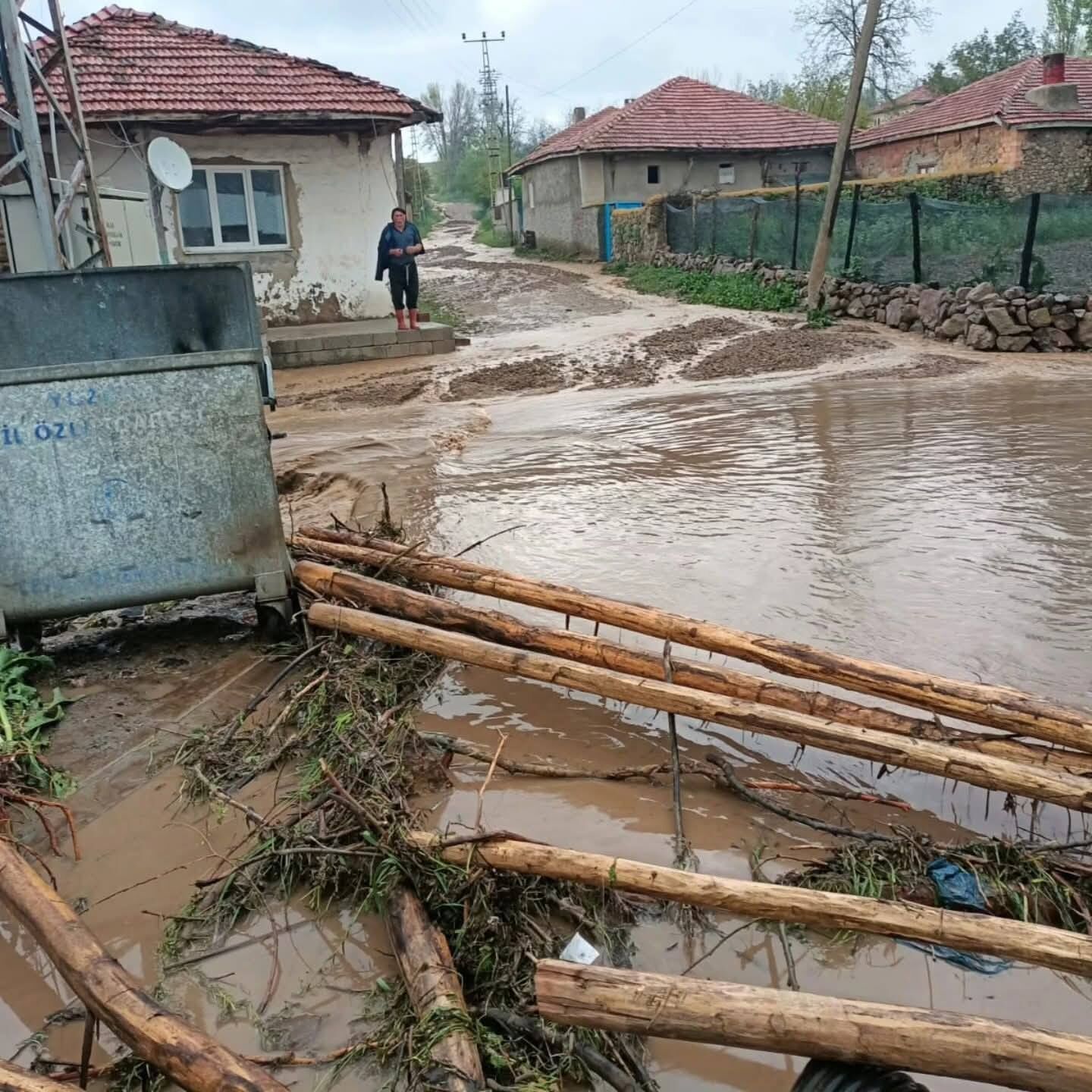 Yozgat'ı Sel Vurdu, Köy Yok Olmaktan Kurtuldu2