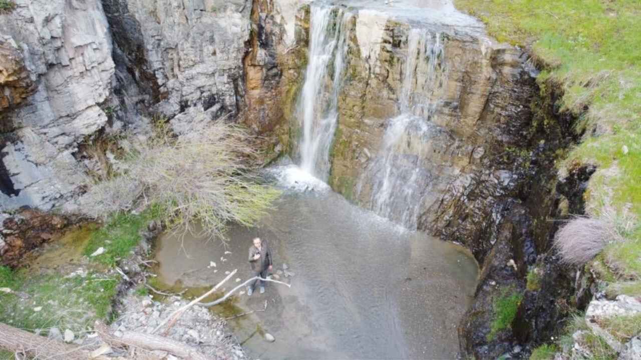 Yozgat’ın Gizli Hazinesi Evci Şelalesi Baharla Birlikte Coştu! (2)-1