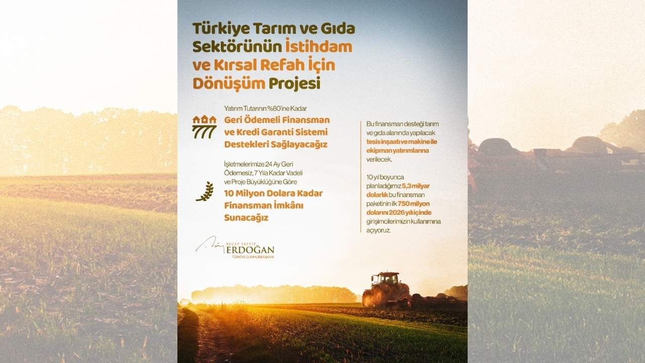 Yozgatlılar Dikkat Tarım Ve Gıda Dönüşüm Projesi Desteği Müjdelendi