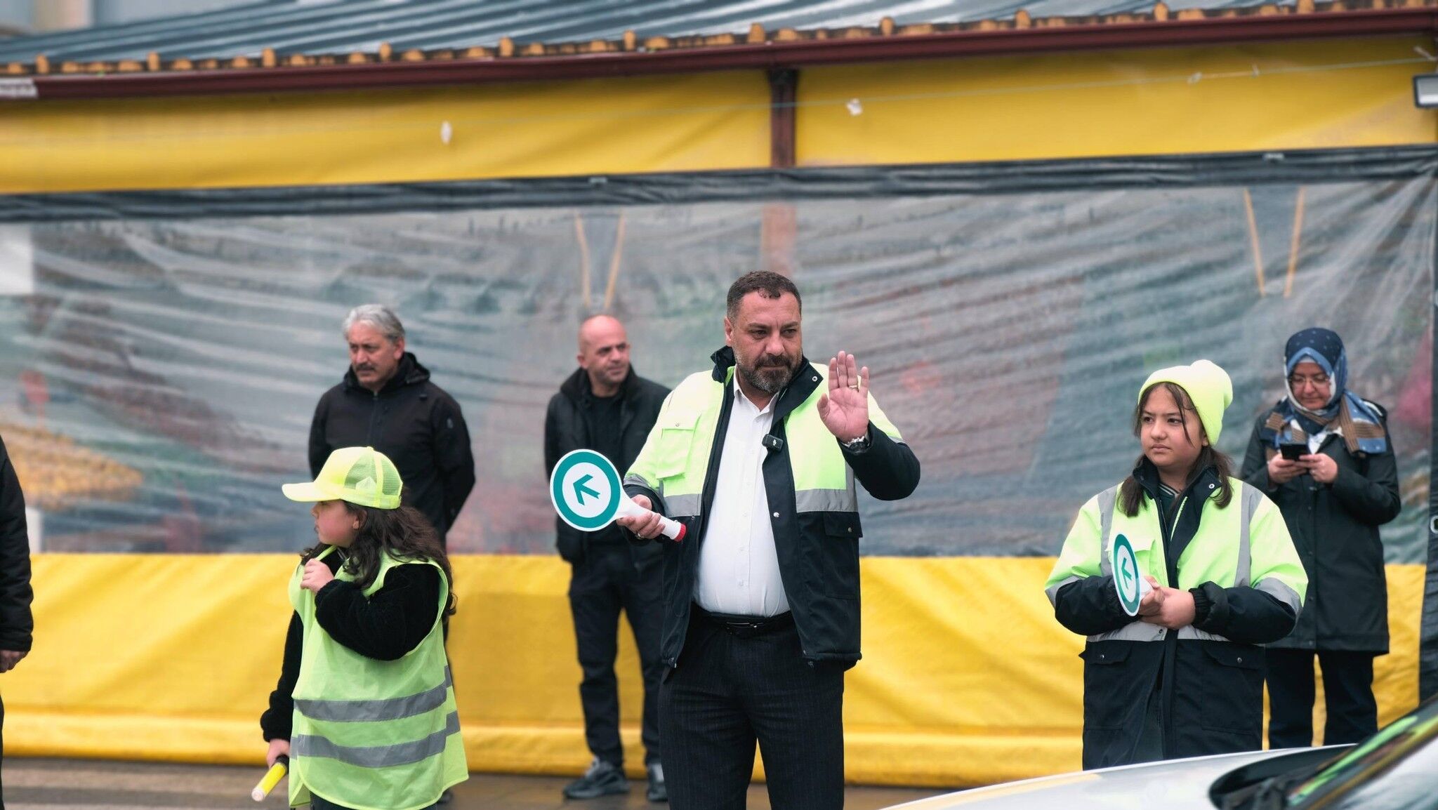 Yozgat'ta Başkan Öğrencilerle Trafiğe Çıktı1