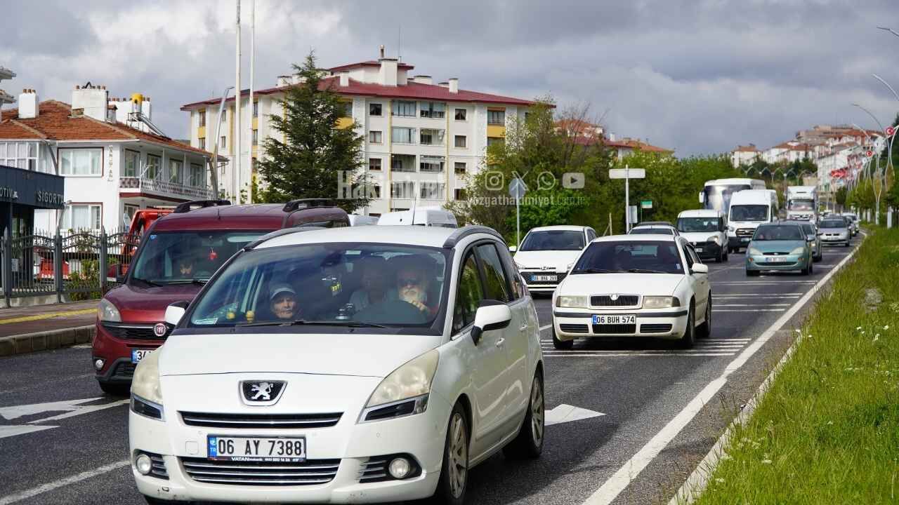 Yozgat'ta Bayram Dönüşü Yolculuğu Başladı!.