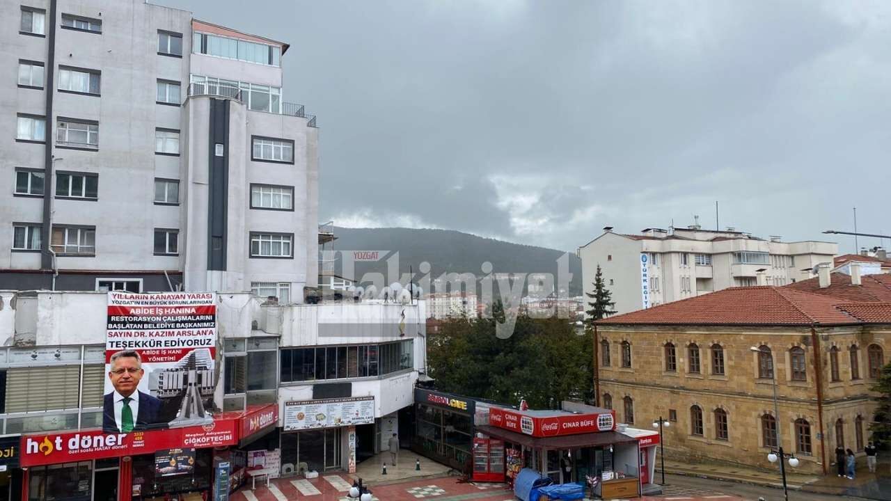 Yozgat'ta Birden Başladı Vatandaşlar Ne Olduğunu Anlamadı(2)