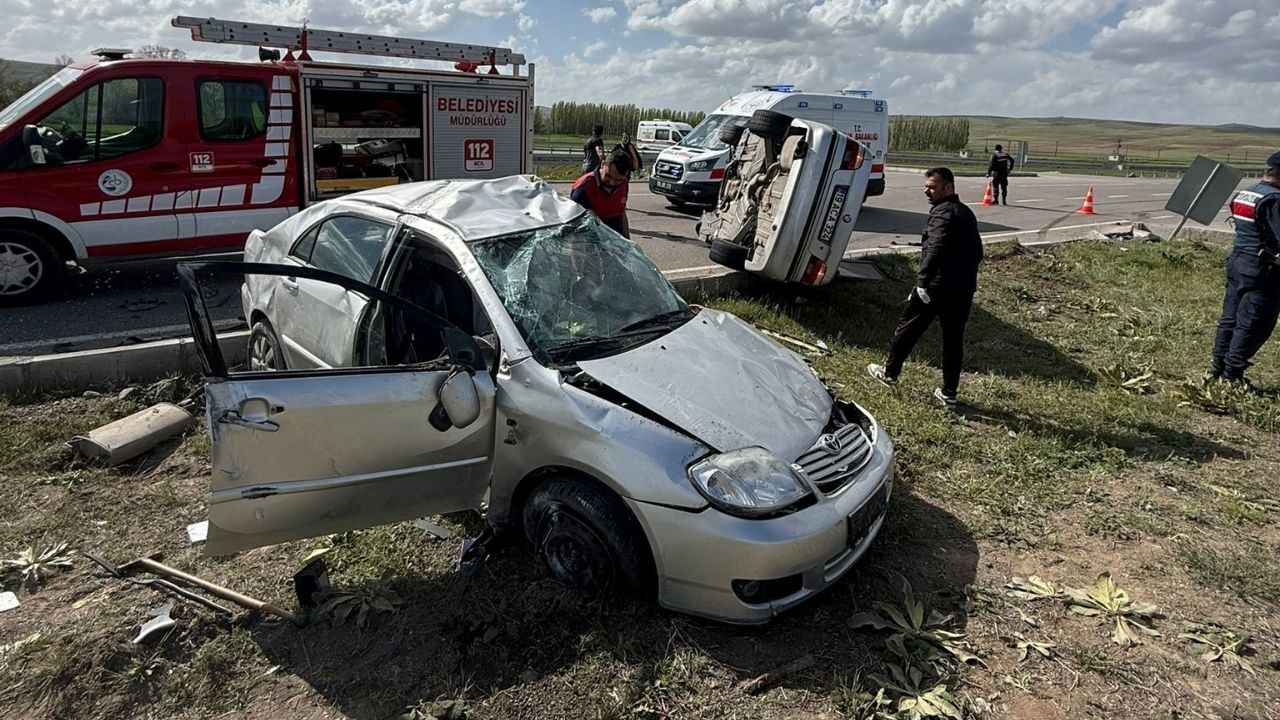 Yozgat’ta Can Alan Feci Kaza (2)