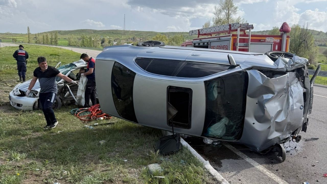 Yozgat’ta Can Alan Feci Kaza (3)