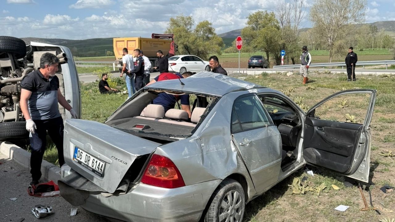 Yozgat’ta Can Alan Feci Kaza (5)