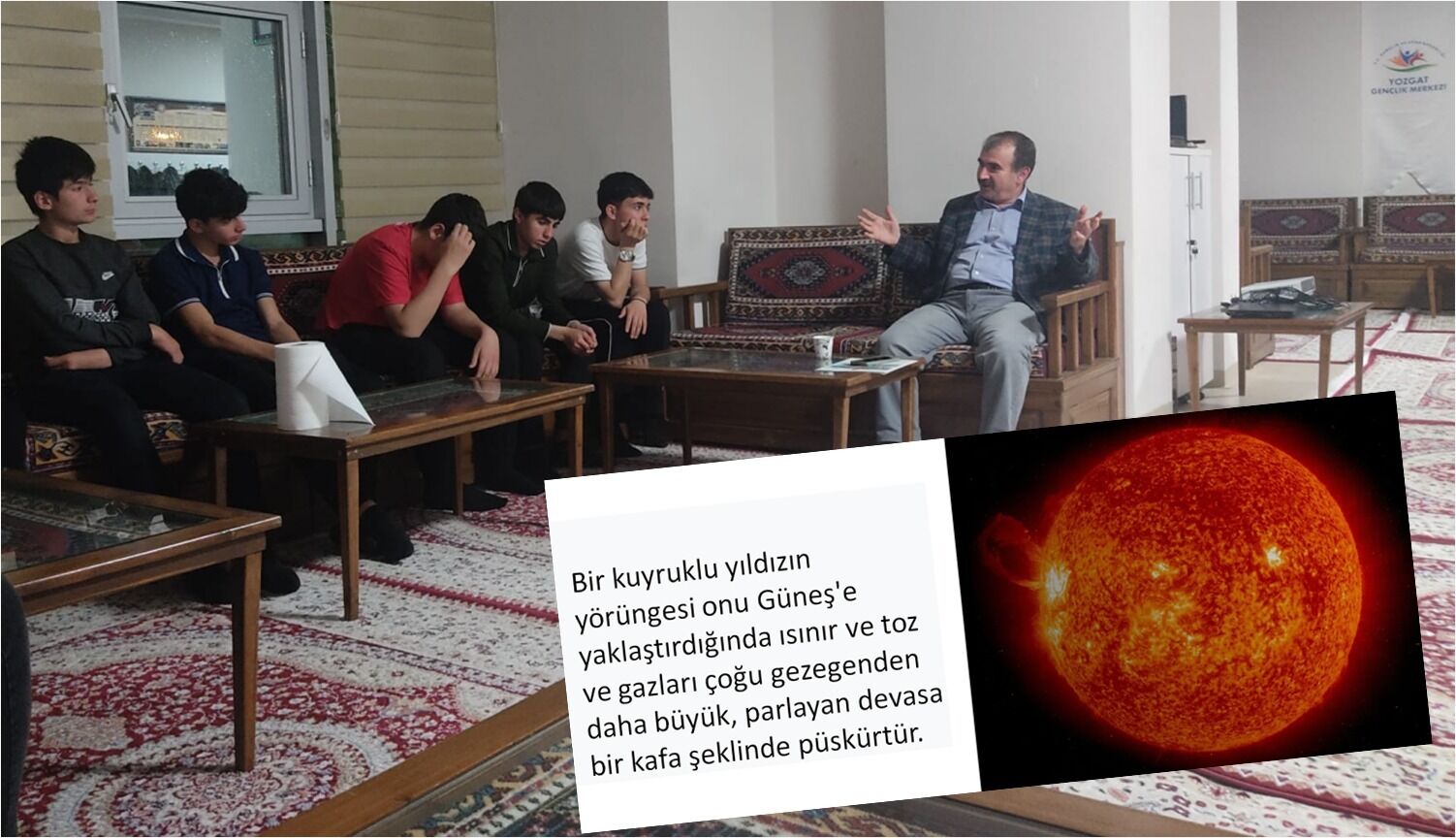 Yozgat’ta Düzenlenen Söyleşide Meteor Takip Sistemi Tanıtıldı1