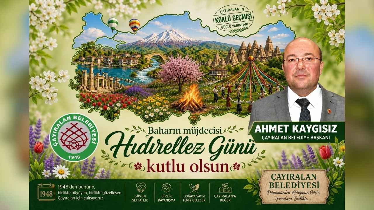 Yozgat’ta Hıdırellez Mesajı Dikkat Çekti ‘Birlik Ve Beraberlik Güçlensin’ (1)