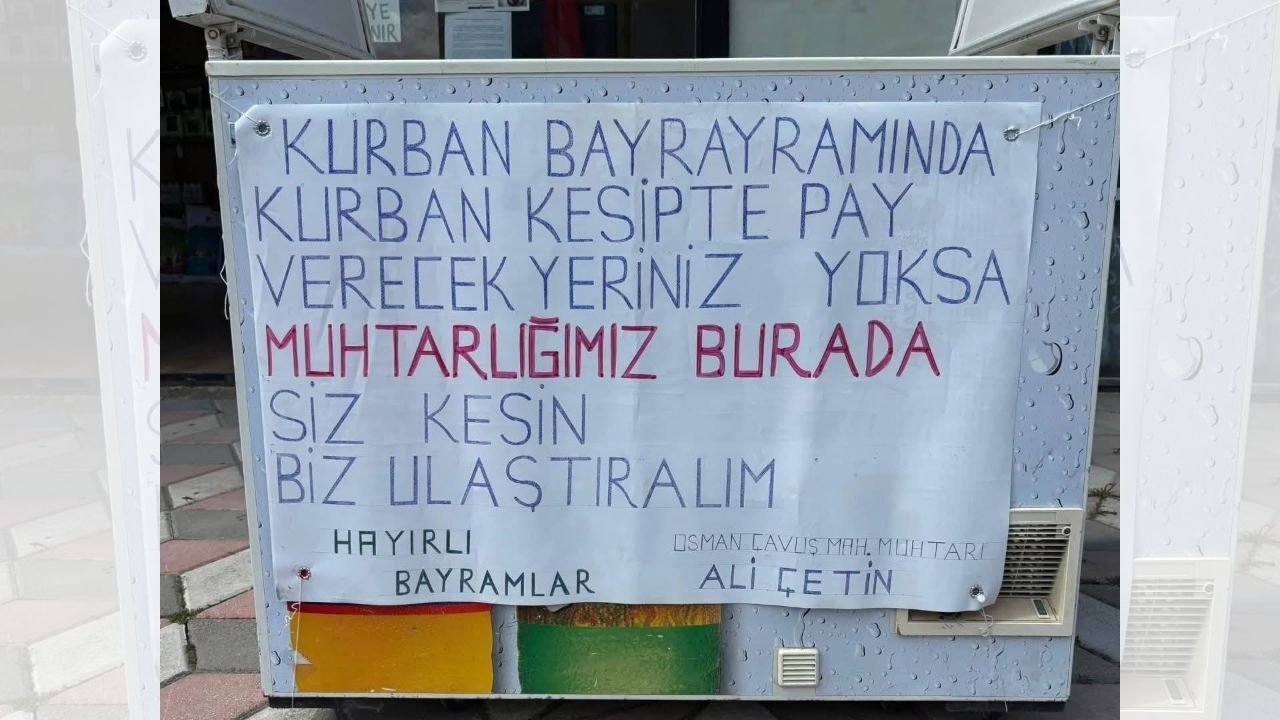 Yozgat'ta Muhtardan Alkışlanacak Davranış (1)