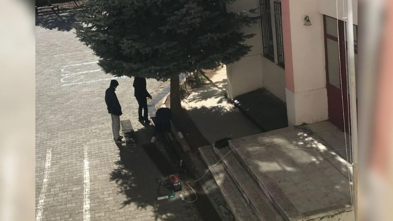 Yozgat'ta Öğrencilerden Ahilik Ruhuyla Okul Güvenliğine Destek (1)