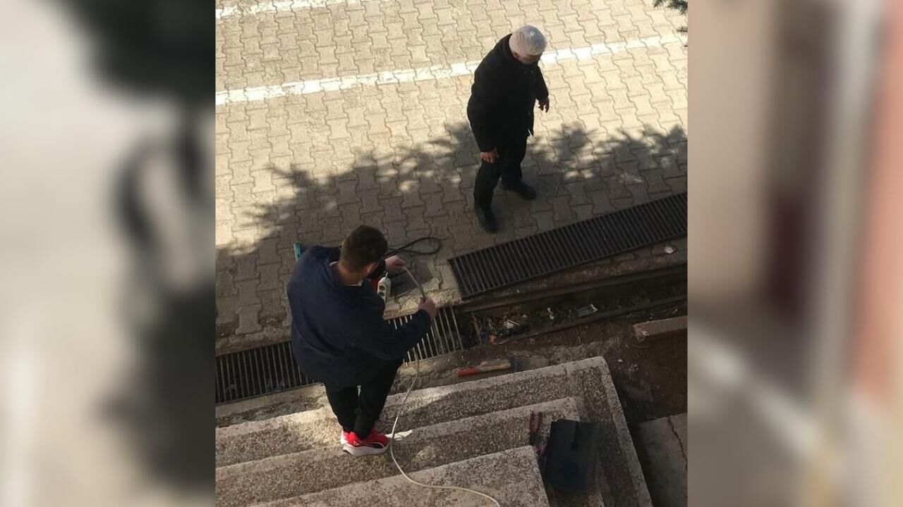 Yozgat'ta Öğrencilerden Ahilik Ruhuyla Okul Güvenliğine Destek (5)