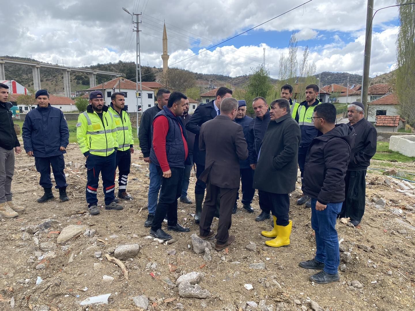 Yozgat'ta Sel Felaketi Sonrasında İncelemeler Yapıldı2