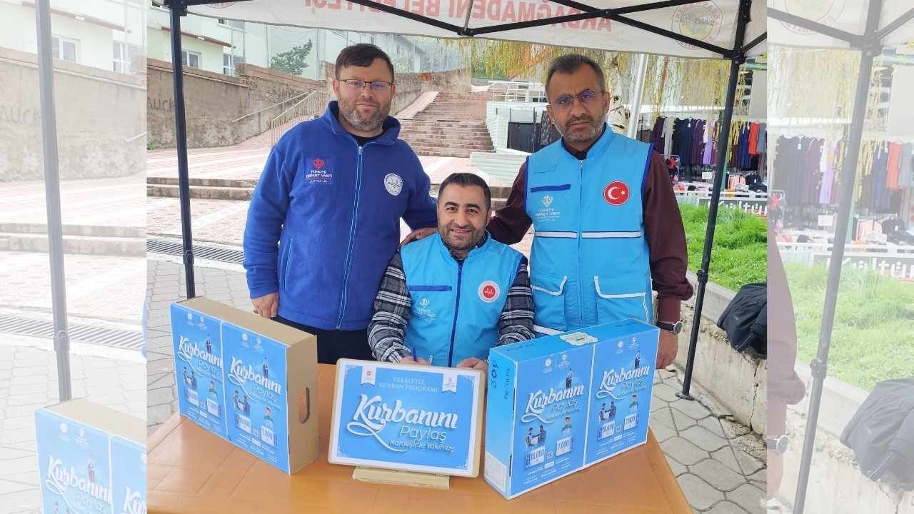 Yozgat'ta Vekaletle Kurban Bağış Standı Açıldı (4)